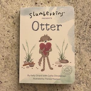 NWT Slumberkins RETIRED Otter Board Book